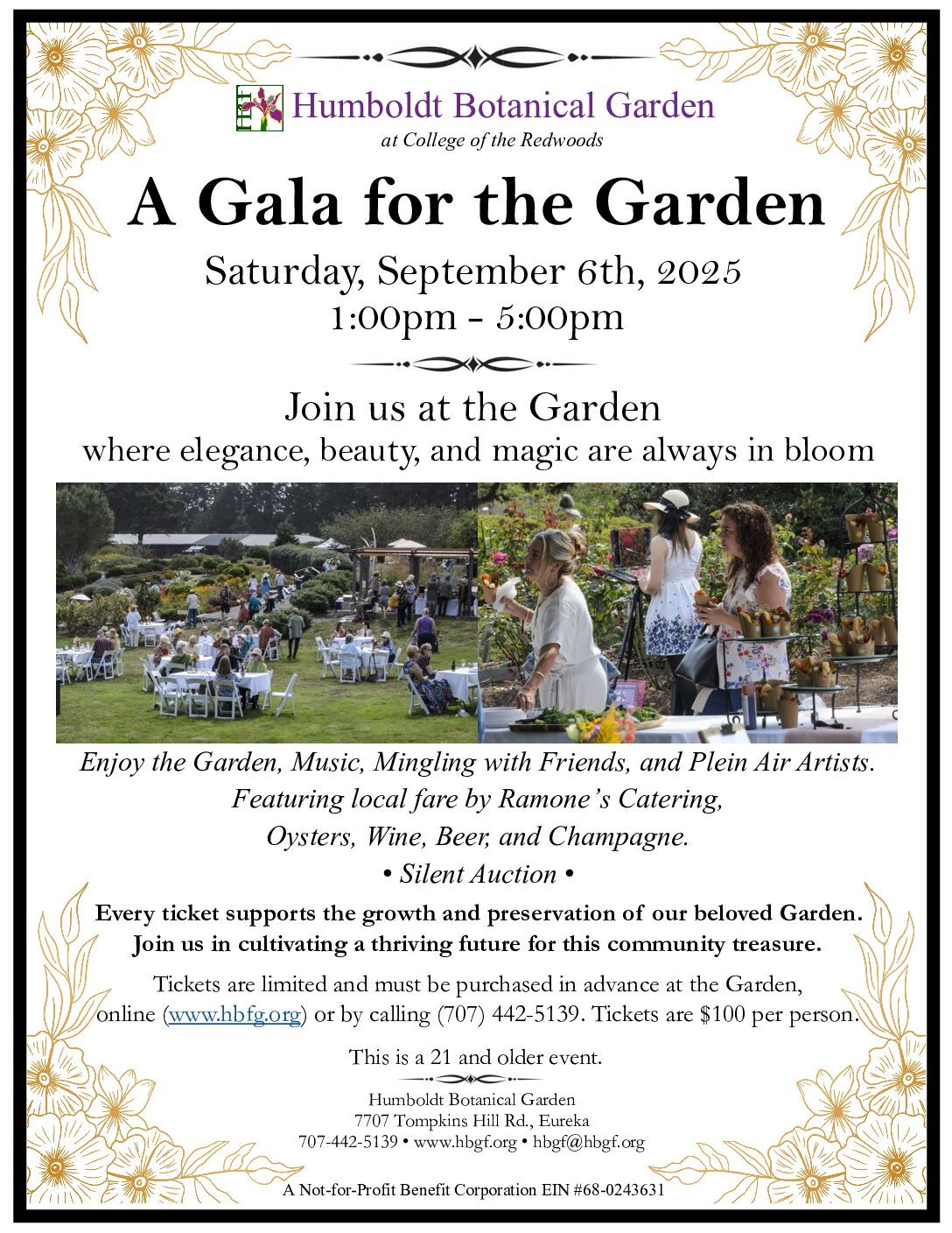 Gala 2025 flyer