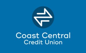 Emblem of Coast Central Credit Union, reflecting a commitment to financial well-being and community engagement.